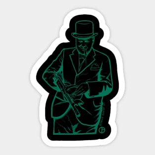 Winston Churchill Sticker